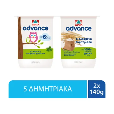 Jogurt Dečiji Sa Kajsijom I Kruškom Advance 280 g