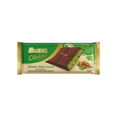 Čokolada Mlečna Sa Punjenjem Od Pistaća I Kadaifa Dubai Ion 100 g