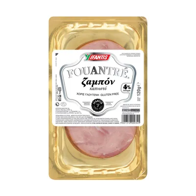 Šunka Ćureća Dimljena Rezana Fouantre Ifantis 120 g