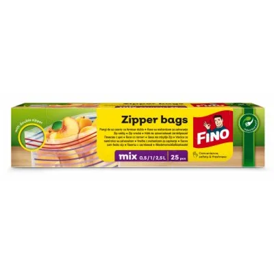Kese Za Zamrzivač Ziper Mix Fino 20 kom