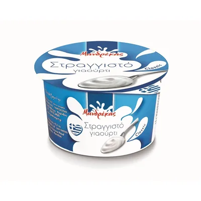 Jogurt Grčki Od Kravljeg Mleka Sa 2% Mm Mandrekas 200 g