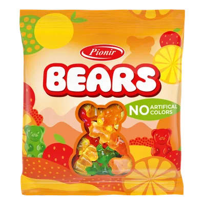 Gumene Bombone Sa Aromom Voća Bears Gum On 100 g