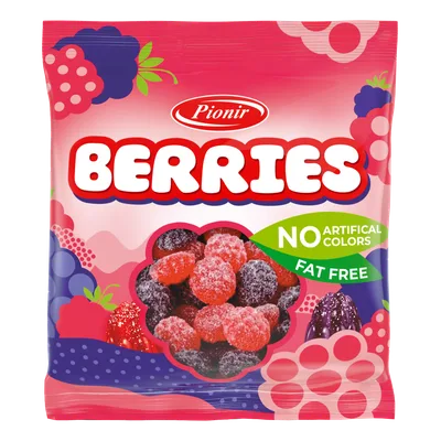 Gumene Bombone Sa Aromom Voća Berries Gum On 90 g