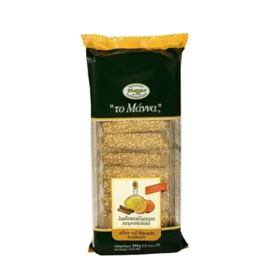 Keks Sa Maslinovim Uljem The Manna 290 g