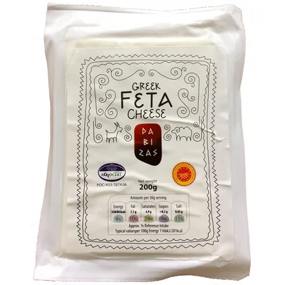 Sir Feta Grčki Pdo Dabizas 200 g