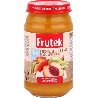 Komadići Breskve U Soku Od Grožđa Halvatzis 230 g