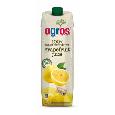 Sok Voćni 100% Grejpfruta Agros 1 L