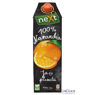 Sok Voćni Nektar Od Pomorandže Agros 1 L