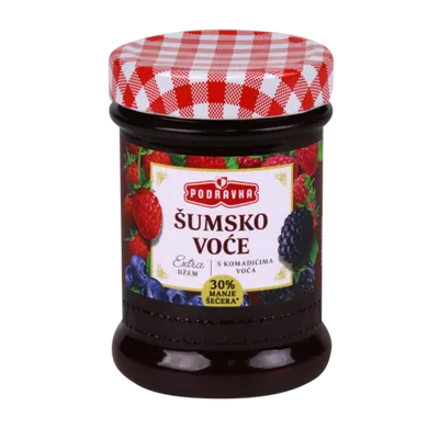 Džem Od Mešavine Šumskog Voća Monoxylitis 370 g
