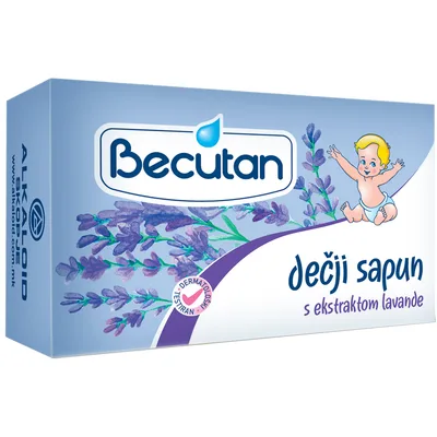 Becutan Sapun Dečiji Lavanda Akaloid 90 g