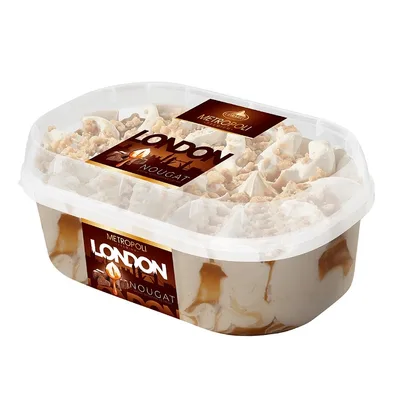 Sladoled Metropoli Nougat Cermat 500 g