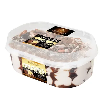 Sladoled Cermat Metropoli Brussels Tripple Chocolate 1 L