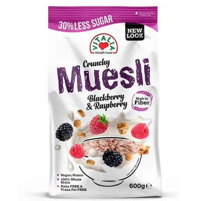 Vitalia Musli Kranc Kupina I Malinom 600 g