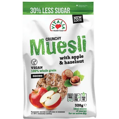 Vitalia Musli Crunchy Lešnik&jabuka 320 g