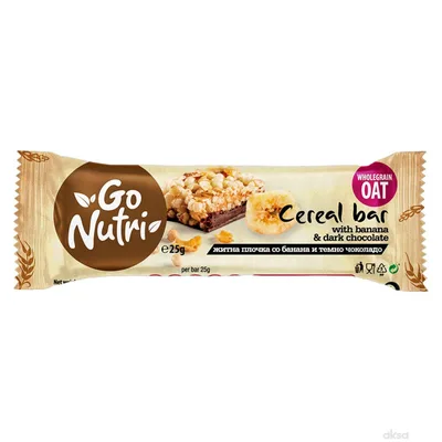 Vitalia Bar Go Nutri Sa Bananom I Kakao Prelivom 25 g