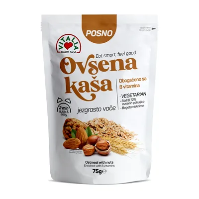 Vitalia Ovsena Kaša Sa Orasima Go Nutri 75 g