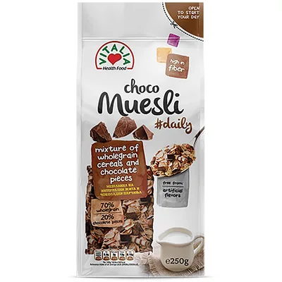 Vitalia Musli Čokolada Vitali 250 g
