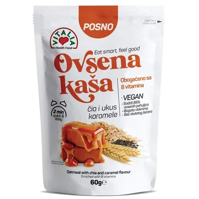 Vitalia Ovsena Kaša Karamel I Čia Go Nutri 60 g