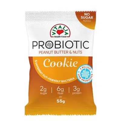 Vitalia Probiotik Keks Tamna Čokolada I Lešnik 55 g