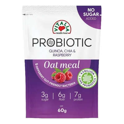 Vitalia Kaša Ovsena Kinoa&malina&cia Probiotic 60 g