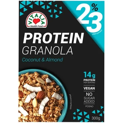 Vitalia Granola Protein Kokos,badem 300 g