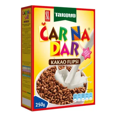 Jastučići Punjeni Kakao Kremom Takovo 250 g