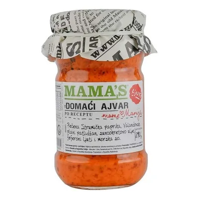 Ajvar 2 1 Promo Set (blagi Ljuti Salsa Gratis) Mamas 870 g