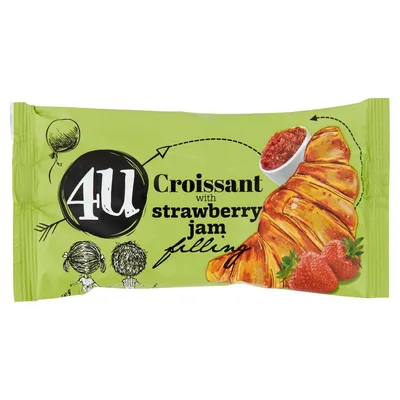 Kroasan Jagoda 4u 50 g