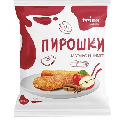 Smrznute Pohovane Palačinke Jab. Cimet Twins 400 g