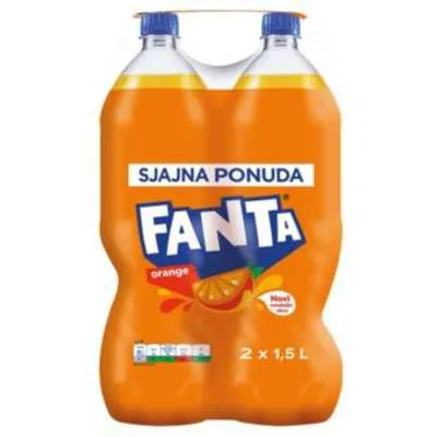 Coca-Cola Sok Fanta Orange Duo Pack 3 L