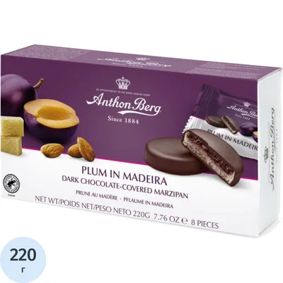 Coko Dezertmarzipan Šljivmadeira Anthon Berg 220 g