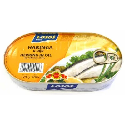 Haringa U Ulju Losos 170 g