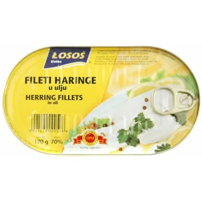 Haringa Fileti U Ulju Losos 170 g