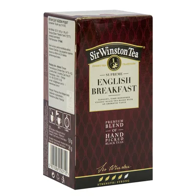Teekanne Čaj Sir Winston English Breakfast 35 g