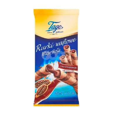 Biskvit Sa Zeleom Od Jagode Preliven Kakao Prelivom Tago 150 g