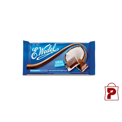 Cokolada Crna Kokos Wedel 100 g