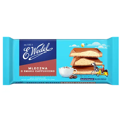 Cokolada Mlecna Cappuccino Wedel 100 g