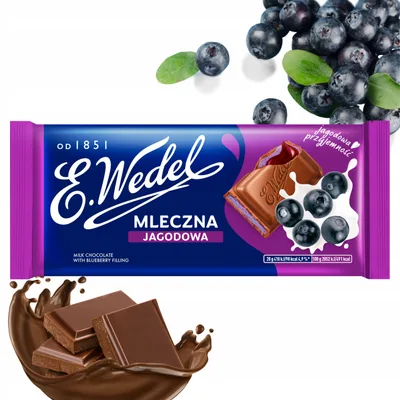 Cokolada Mlecna Limun Wedel 100 g
