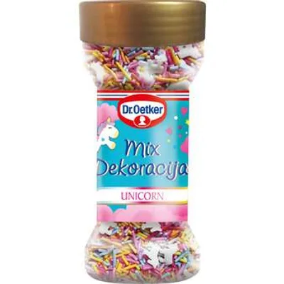 Mix Dekoracija Unicorn Dr.Oetker 52 g