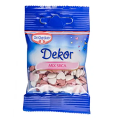 Ukras za Tortu Srca Decor Mix Dr.Oetker 10 g