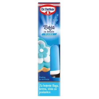 Boje Za Kolace Plava Dr.Oetker Nelt C 10 g