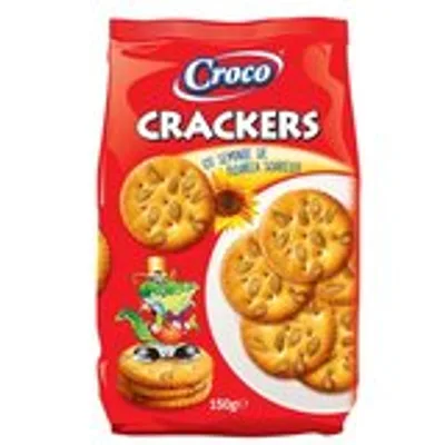 Krekeri Sa Semenkama Suncokreta Croco 150 g