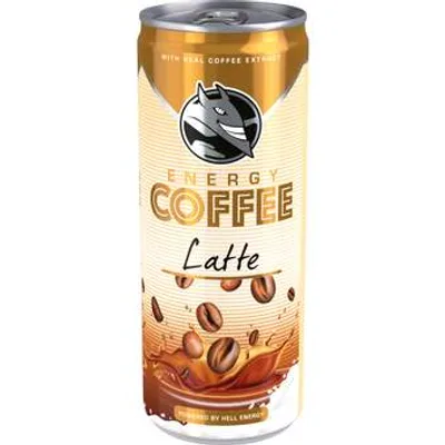 Hell Hladna Kafa Energy Coffee Latte Can 250 ml