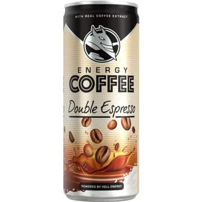 Hell Hladna Kafa Energy Coffee Double Espresso Can 250 ml