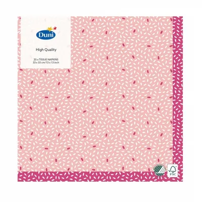Salvete 33 X 33 Cm Summertime 3sl Duni 20 kom