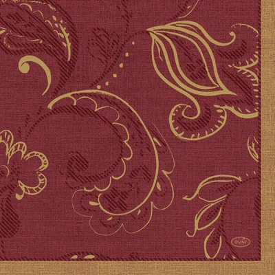 Salvete 33 X 33 Cm Golden Grace Bordo 3sl Duni 20 kom