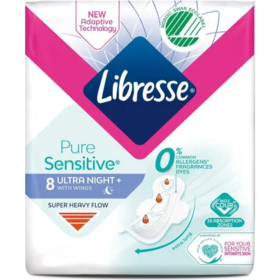Ulošci Higijenski Ultra Night P.Sens.Libresse
