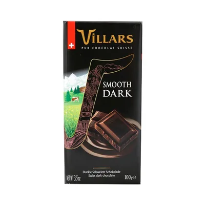 Čokolada Tamna Punjena Rumom Villars 100 g