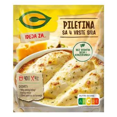 Sos Piletina 4 Vrste Sira Centroproizvod 32 g