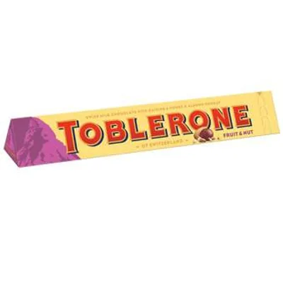 Toblerone Čokolada Mlečna Voće&lešnik 100 g